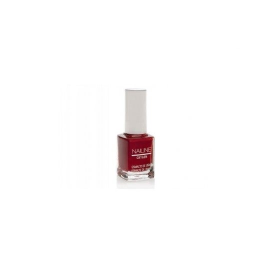 Nailine Oxygen nail varnish colour red nº10 12ml