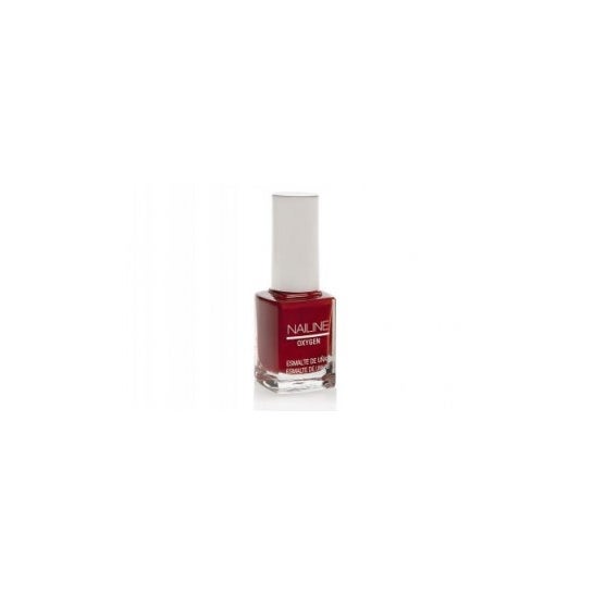 Nailine Oxygen esmalte de uñas color rojo nº10 12 ml