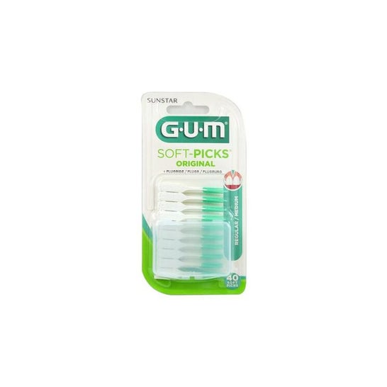 GUM® Soft Picks® 632 regelmæssige interdentale børster 40uds
