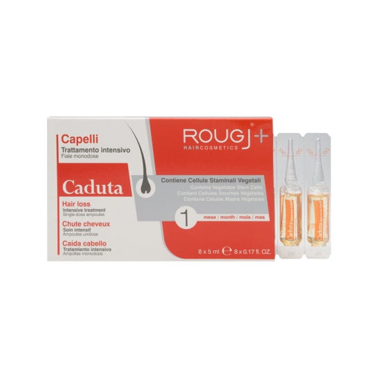 Rougj tratamiento intensivo caóda cabello 8amp