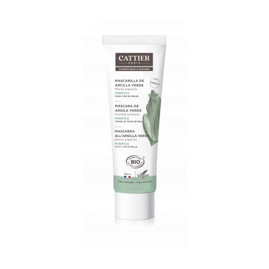 Cattier Mascarilla Arcilla Verde 100ml