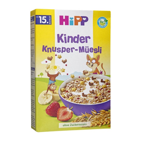 Hipp Kids Crunchy Muesli Sin Azúcar Añadido Bio 200g