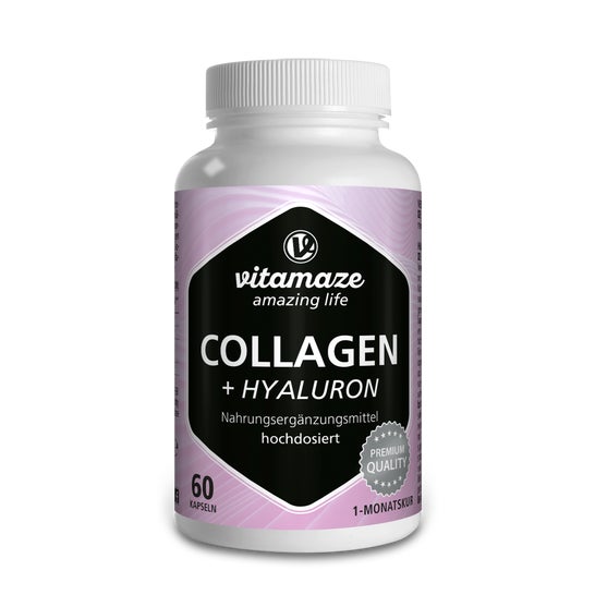 Vitamaze Colágeno + Ácido Hialurónico 60caps