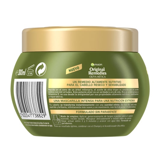 Garnier Original Remedies Mascarilla Oliva Mitica 300 ml