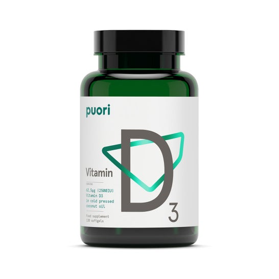 Puori vitamine D 120 capsules