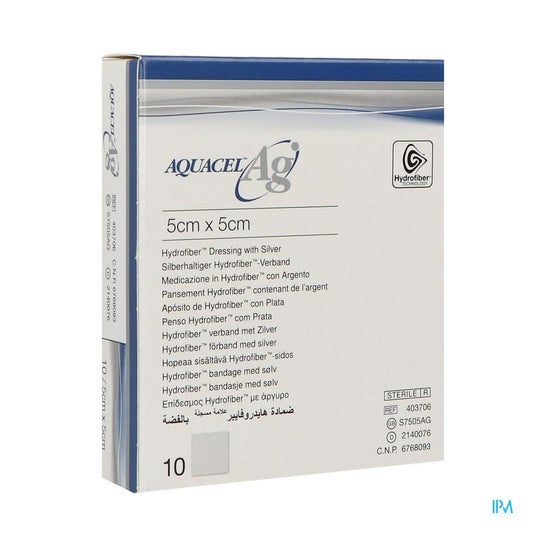 Convatec Aquacel AG Dressing 5x5cm 10unts