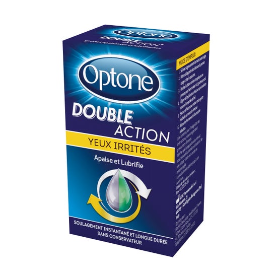 Optone Doubl Acti S Ocul Yeux Irritès Fl/10Ml