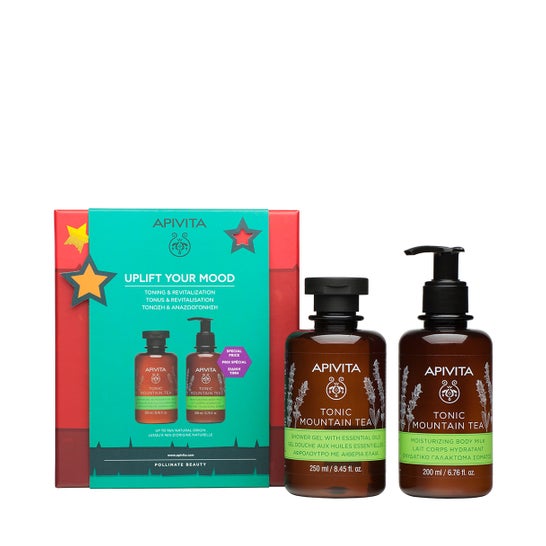 Apivita Pack Navidad Uplift Your Mood Berg Thee 2uds