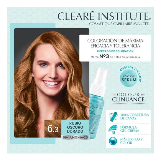 Colour Clinuance Kit Tinte 6.3 Rubio Oscuro Dorado Colour Clinuance Kit Tinte 6.3 Rubio Oscuro Dorado