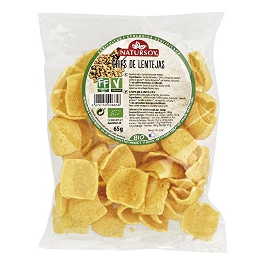 Natursoy Chips Delentejas 65g