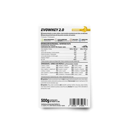 HSN Evowhey Protein Plátano 500 g