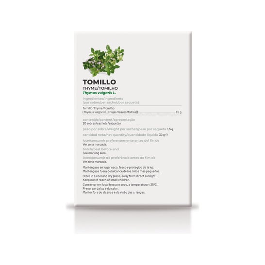 Soria Natural Tomillo Infusión 20 filtros