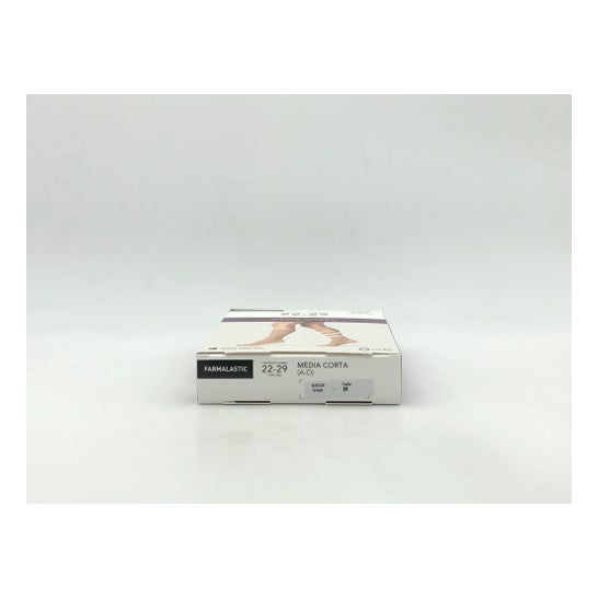 Farmalastic Media Corta (A-D) Comp Normal Beige T-M 1 Par