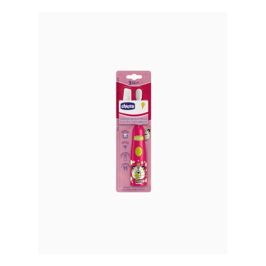 Chicco Cepillo Dental Eléctrico Rosa Panda +3 Años 1ud