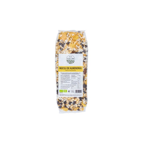 Öko-Salm-Müsli Bio-Mandeln 500 g