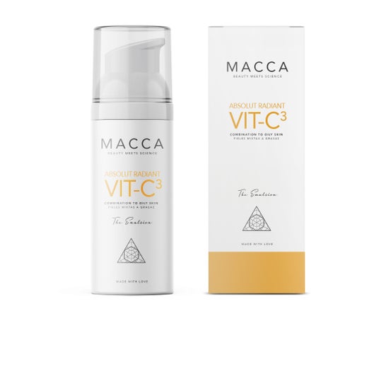 Macca Absolut Radiant Vit-C3 Emulsion Combination To Oily Skin 50ml