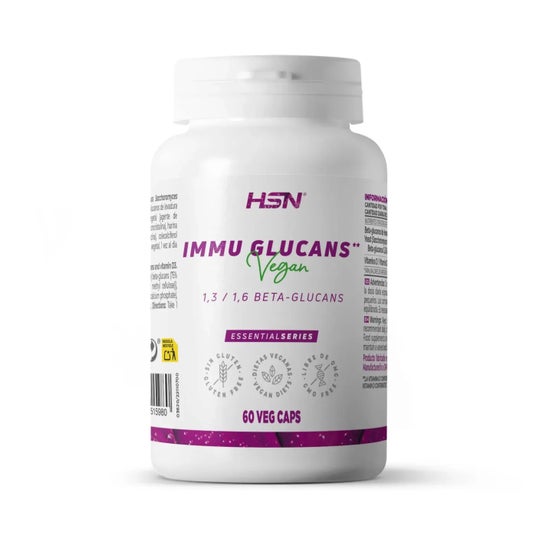 HSN Inmu Glucanos 1,3/1,6 Beta-Glucanos Wellmune® 250mg 60vcaps