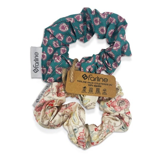 Farline Pack Eásticos Cabelo 2 Unidades Farline Pack Eásticos Cabelo 2 Unidades