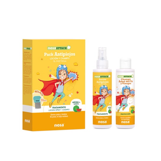 Nosa Pack Anti-lice Lotion + Shampoo + Comb