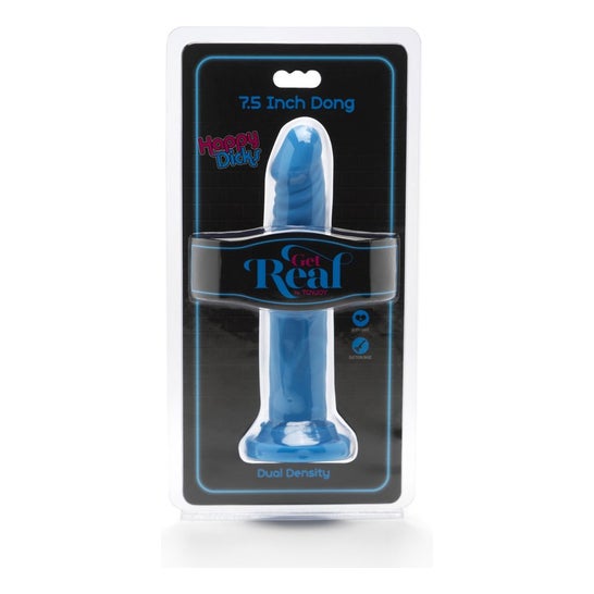 Toyjoy Get Real Happy Dicks Dong 19cm Azul 1ud