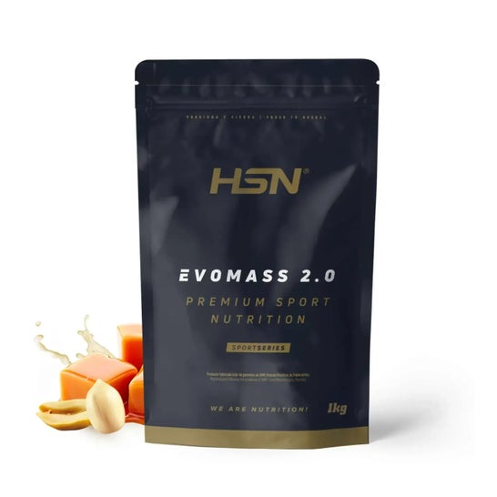 HSN Evomass 2.0 Ganador de Peso Cacahuete y Caramelo 1kg