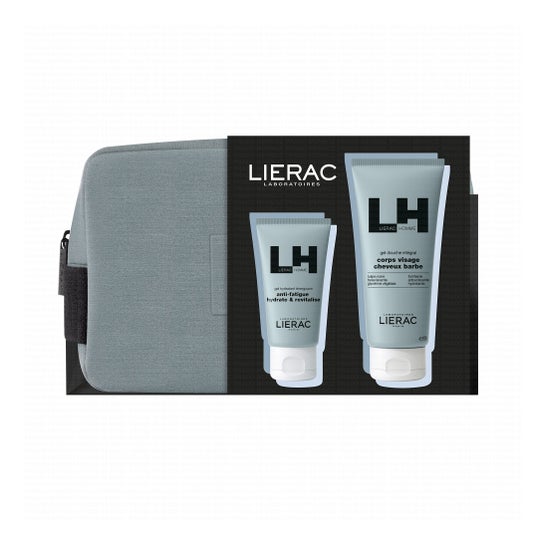 Lierac Kit Hombre Gel Hidratante Energizante + Gel de Ducha