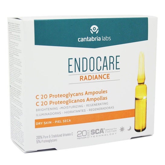 Endocare Radiance C20 Proteoglicanos Ampollas 10x2ml