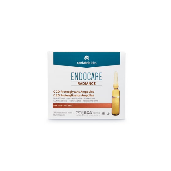 Endocare Radiance C20 Proteoglikany 10 Ampułki 10 x 2ml