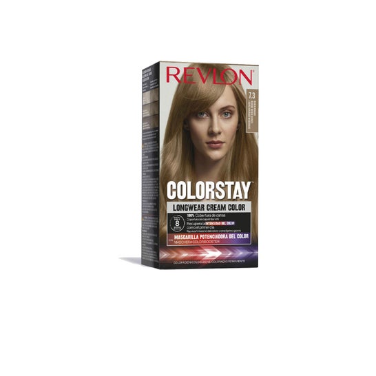 Revlon Colorstay Longwear Cream Color 7.3 Rubio Dorado 4uds