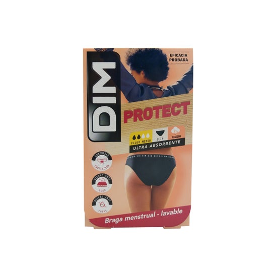 DIM Protect Braga Menstrual Lavable Flujo Medio Talla 36-38 1ud