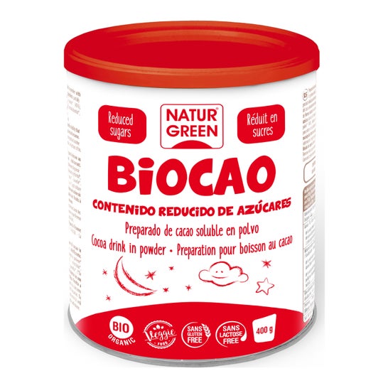 NaturGreen Biocao Contenido Reducido De Azúcares Bio 400g