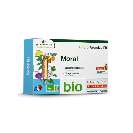 Les 3 Chenes Phytoaromicel Moral 20x10ml