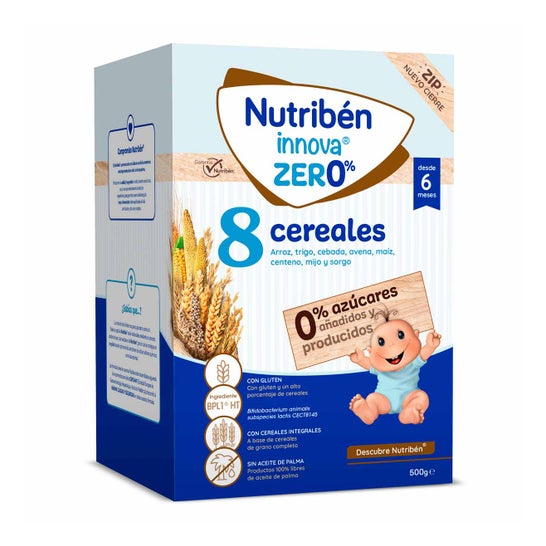 Papillas Nutribén® 5 Cereales Fibra - Nutriben International