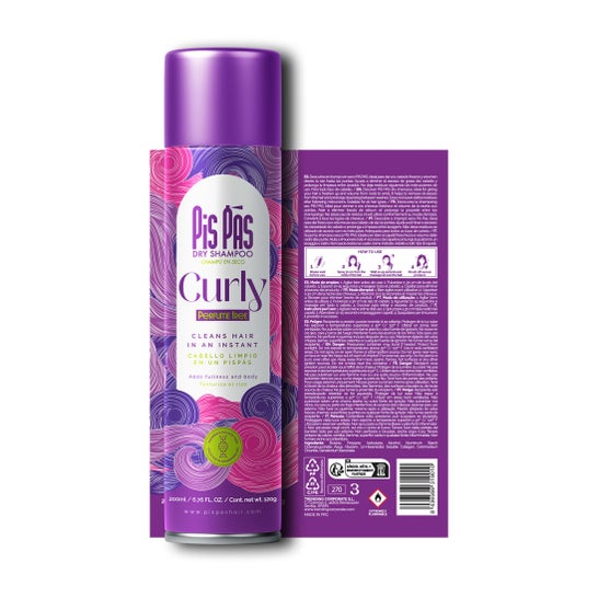 Pispás Champú en Seco Curly 200ml