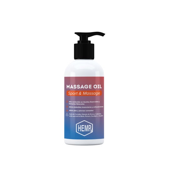 QKnatur Massage Oil Sport & Massage Aceite de Cañamo 250ml