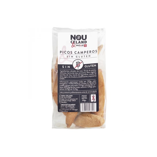 Nou Celand Espiga Blanca Picos Camperos Sin Gluten Bio 50g