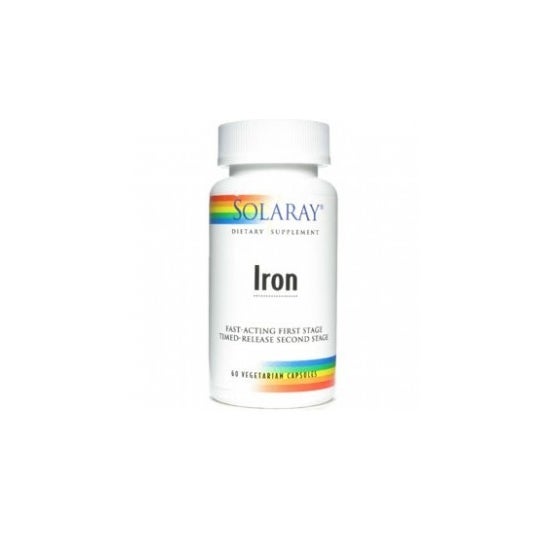 Solaray Iron 25mg 60cáps