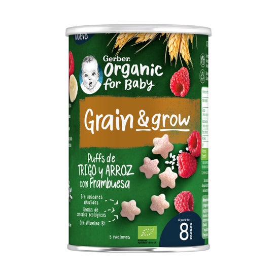 Gerber Organic Wheat and Oats with Tomato 90g
