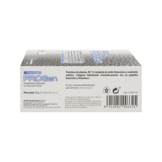 Pharmadiet Progen Plactive® 20 sobres