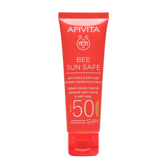 Apivita Bee Sun Safe Antiarrugas con Color SPF50 50ml