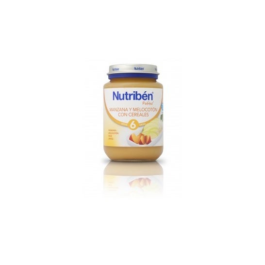 Nutribén® manzana melocotón cereales 200 g