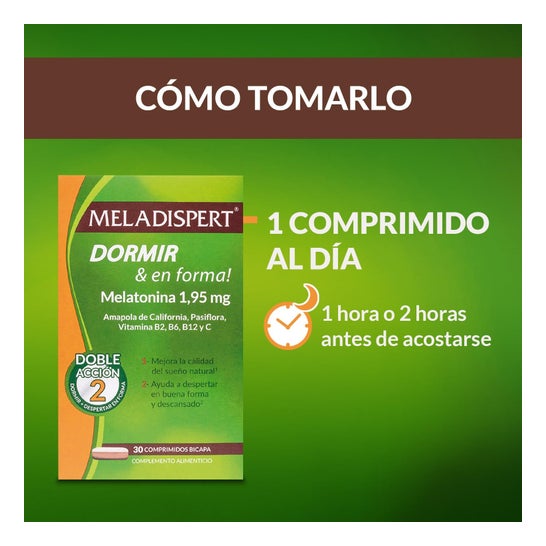 Meladispert Dormir & En Forma 30comp