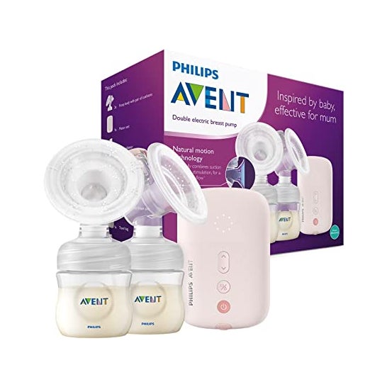 Philips Avent Sacaleches Eléctrico Doble SCF397/11 1ud