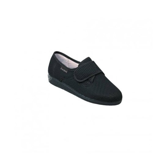 Blandipie Zapato Velcro Negro Talla 39 1 Par
