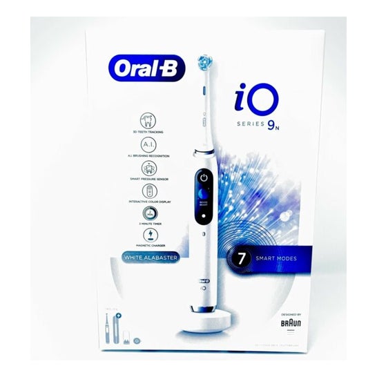 Oral-B Io9 Electric Toothbrush Alabaster White 1 Unità
