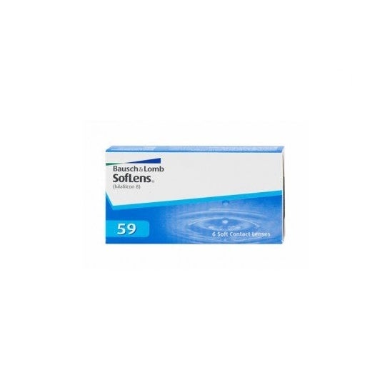 Bausch & Lomb SofLens 59 dioptres -2.25 radio 8.6 6uds