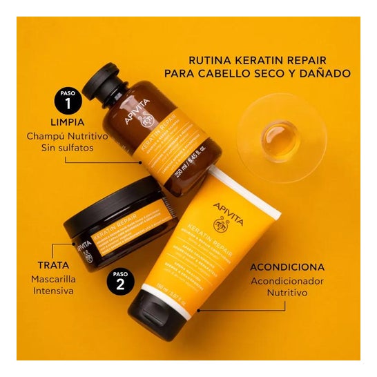 Apivita Keratin Repair Mascarilla Capilar 200ml Apivita Keratin Repair Mascarilla Capilar 200ml
