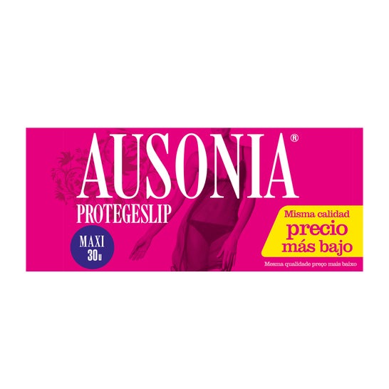 Ausonia® protegeslip maxi 30uds