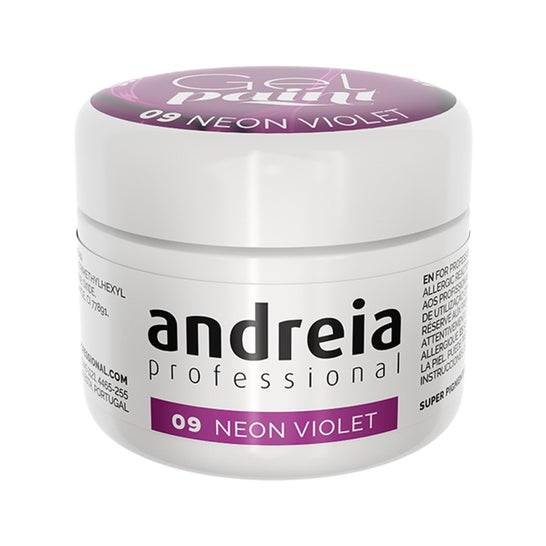 Andreia Professional Gel Paint Nº09 Neon Violet 4ml