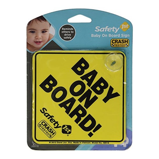 Safety Sticker Bebé A Bordo 1ud
